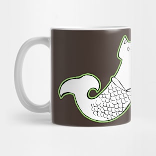 Mermaid Cat Mer Cat Mug